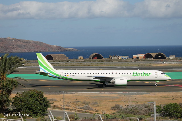 Binter Embraer in Gran Canaria, 06-10-2022