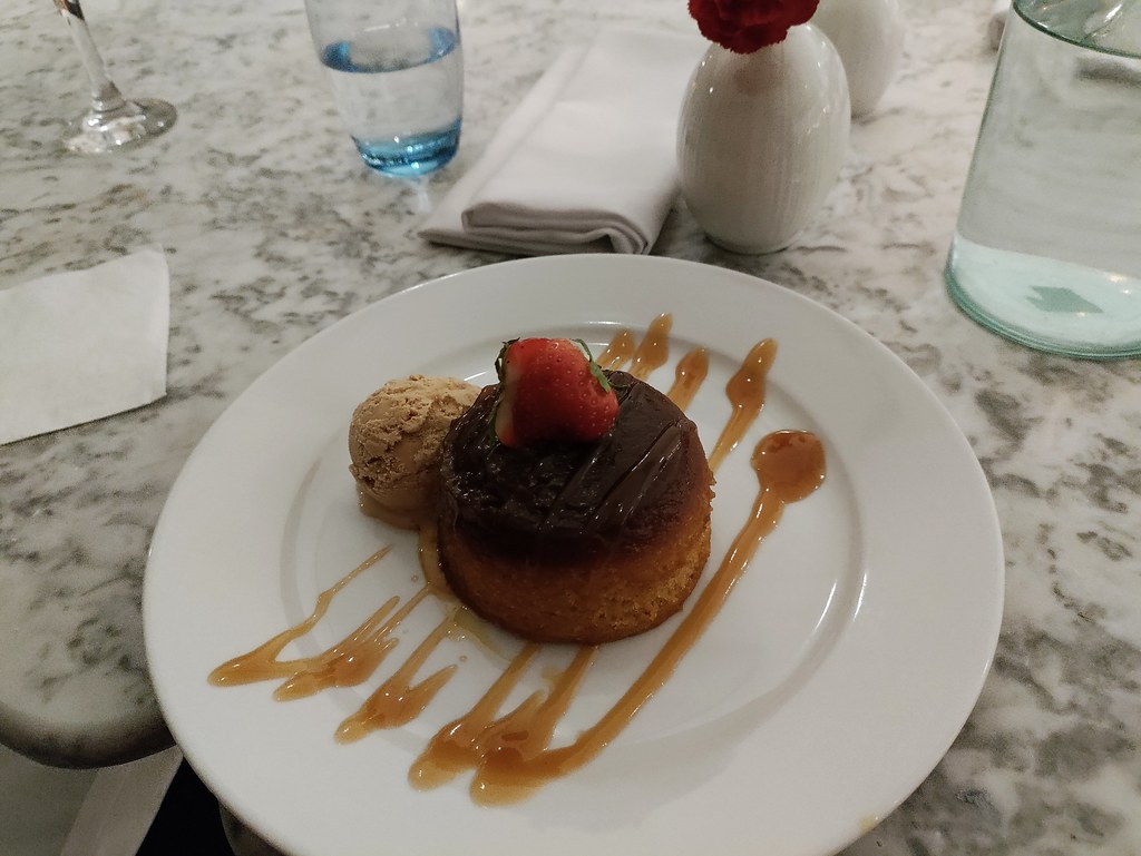 Sticky Toffee Pudding, dessert, Odyssey Restaurant, Holiday Inn, Winchester