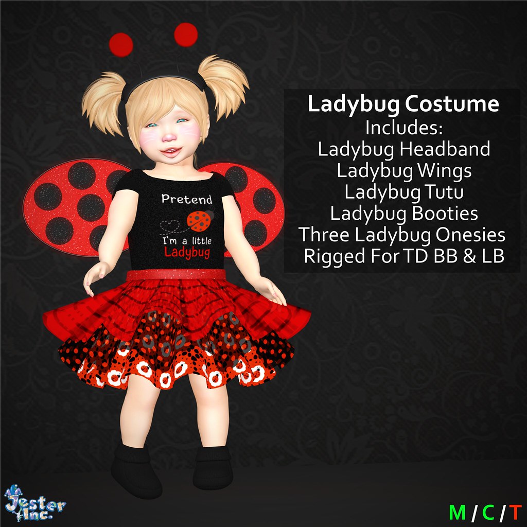Presenting the new Ladybug Costume from Jester Inc.