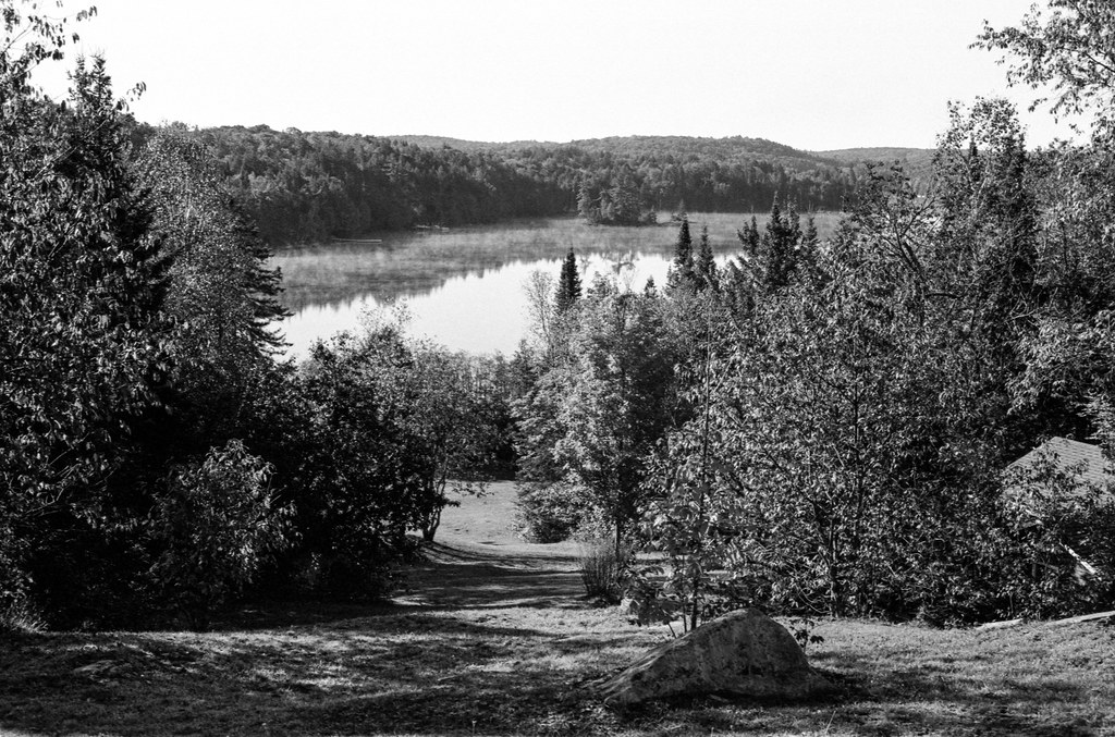View of Bella Lake From Top of the Hill_