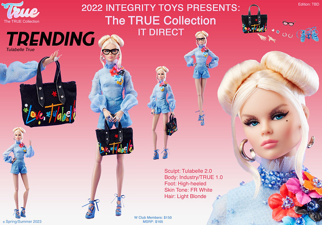 2022 Integrity Toys W Club Direct: The TRUE Collection -  Tulabelle True - Trending