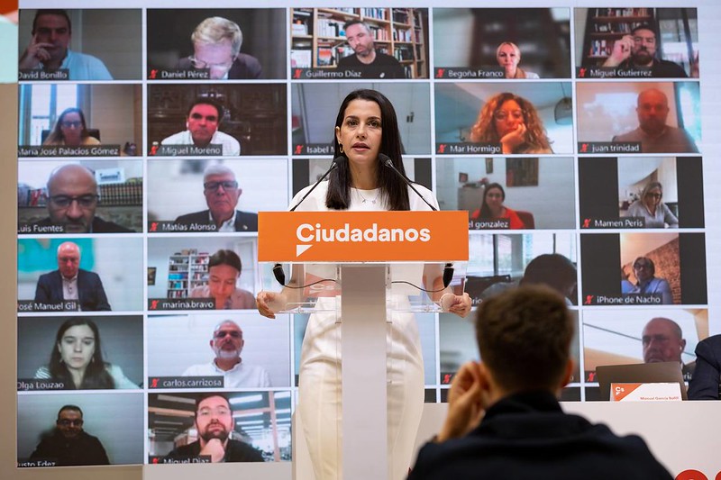 FOTOGRAFÍA. MADRID (ESPAÑA), 21.10.2022. La presidente de Ciutadans Partit de la Ciutadanía Ciudadanos (Cs), Inés Arrimadas García. Ñ Pueblo (2)