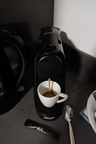 Nespresso Zubereitung in unserem Appartement in Augsburg