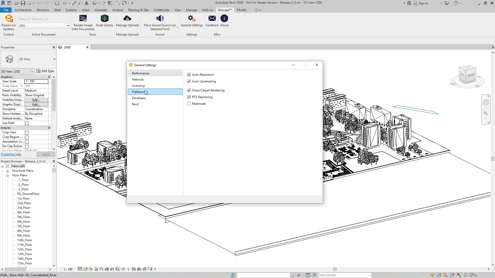 Working with Enscape3D 3.4.2.89611 for Revit full