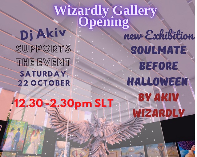 Wizardly Art Gallery oppening 22 October 12.30-2.30 PM SLT