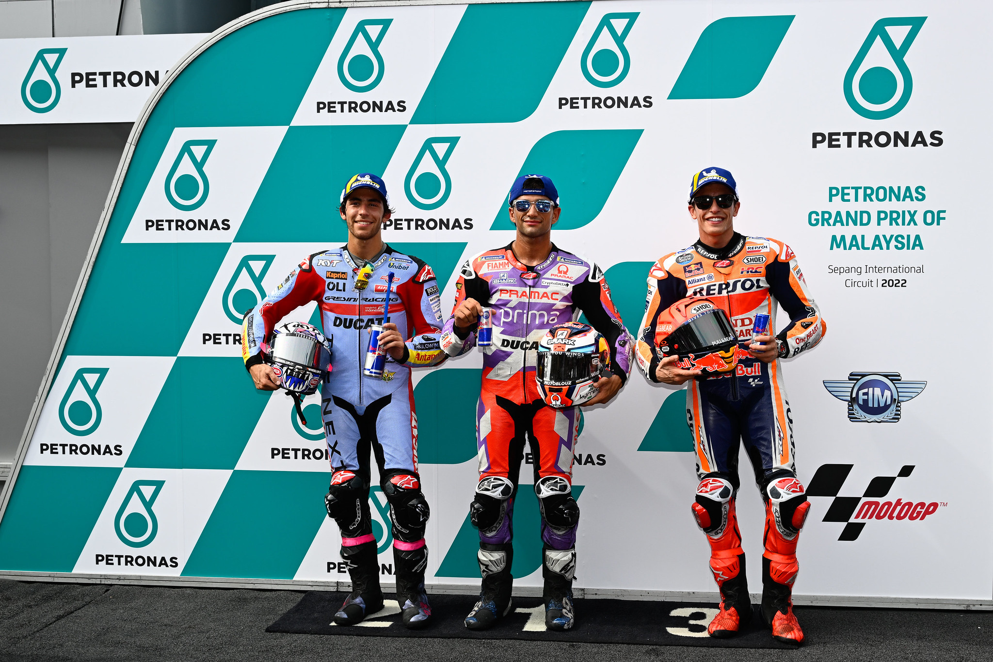 Top 3 MotoGP kwalicatie