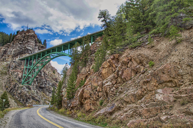 The Green Bridge- Scenic drive from Vail to Red Cliff, Colorado (In Explore 10/2022)