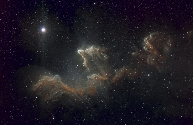 IC63 the Ghost of Cassiopeia