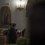 22 октября 2022, Всенощное бдение накануне дня памяти прп. Амвросия Оптинского в Воскресенском кафедральном соборе (Тверь)