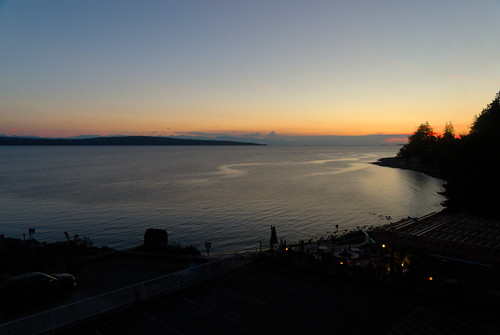 Grief Point Sunset by jvde, John van der Est britishcolumbia cans2s gimp nikond200 powellriver sunset sunshin