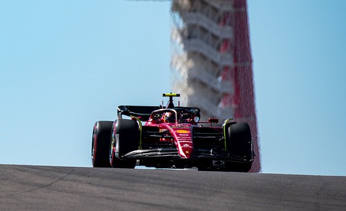 Sainz parte na frente para o GP dos EUA...esta é a pole!