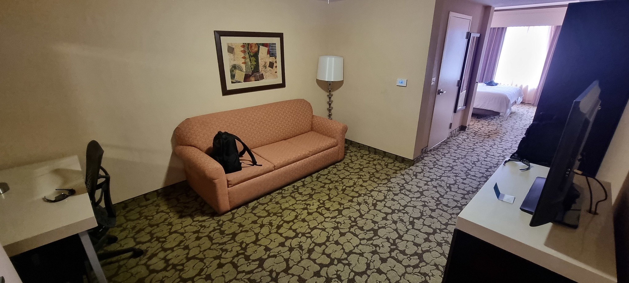 Our room at the Hilton Garden Inn, Las Vegas South