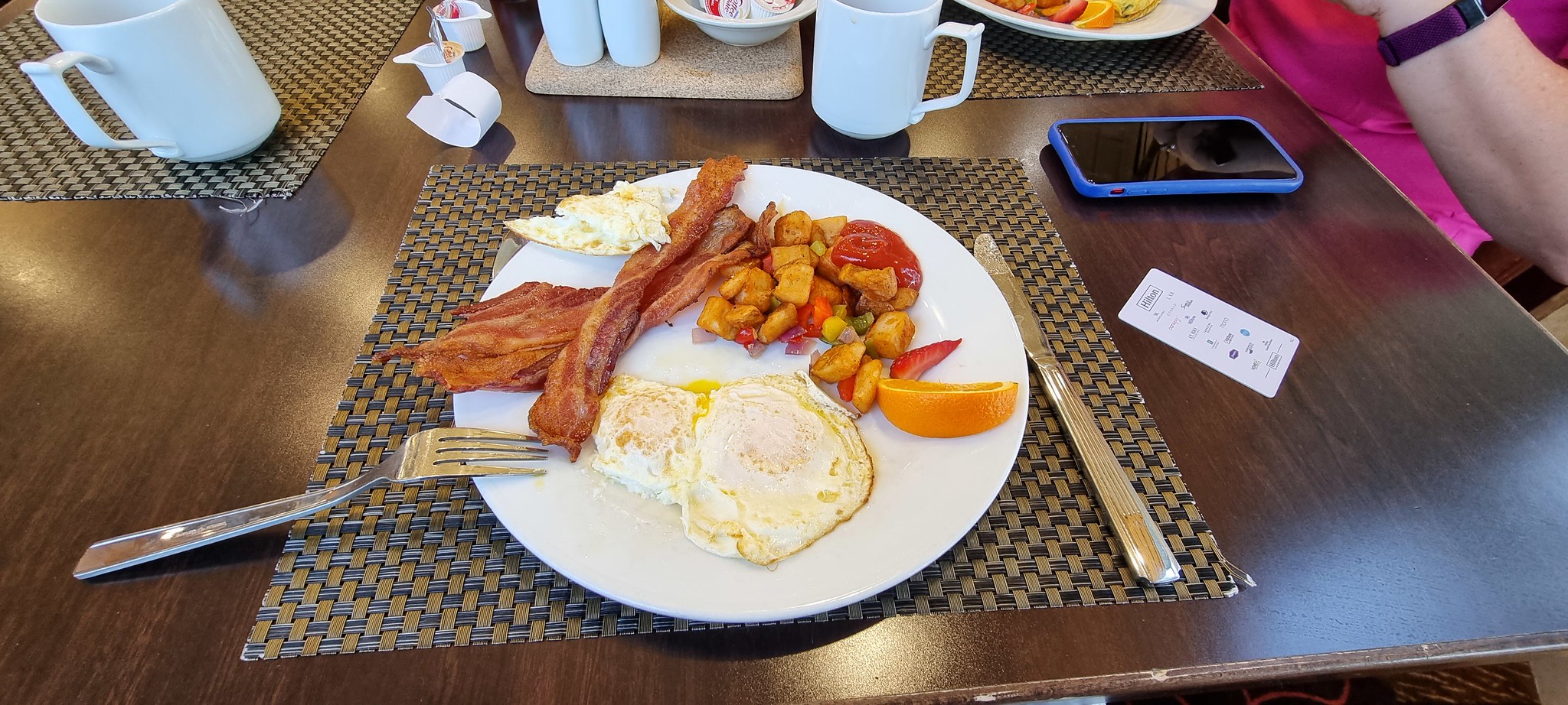 Breakfast at the Hilton Garden Inn in Las Vegas