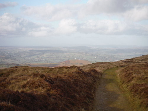 View to Twyn y Gaer and the Usk Valley, from Fan Frynych SWC Walk 401 - Storey Arms to Libanus or Circular (via Ystradfellte)
