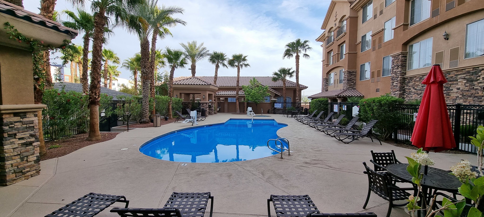 The pool at Hilton Garden Inn in Las Vegas