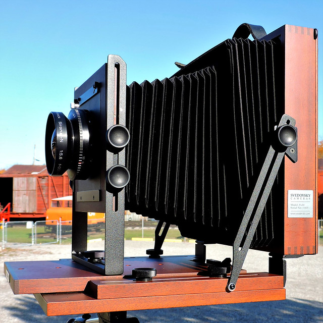 8×10 Svedovsky field camera