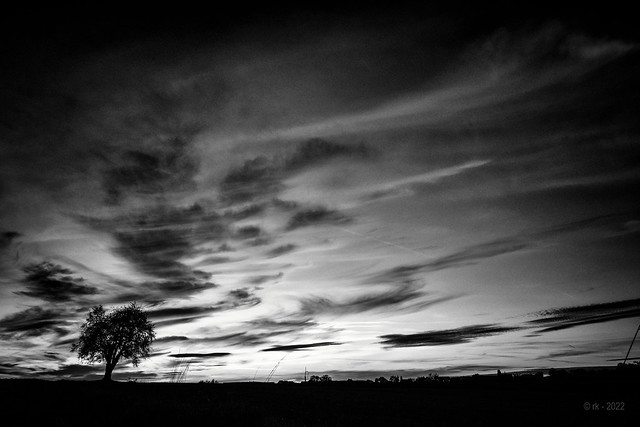 After Sunset... (b&w version)