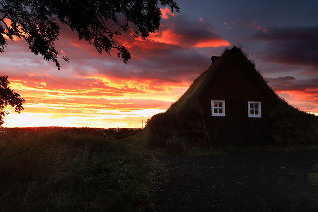 Colourful late summer evening, Iceland (explored)