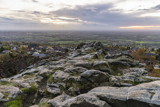 Sunset from Mow Cop Castle