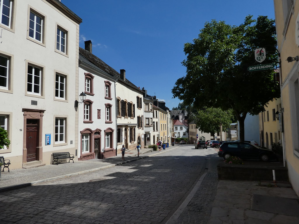 Vianden village centre, Luxembourg