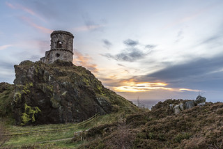 Sunset from Mow Cop Castle