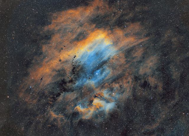 SH2-119 - The Clamshell Nebula in Cygnus (SHO)