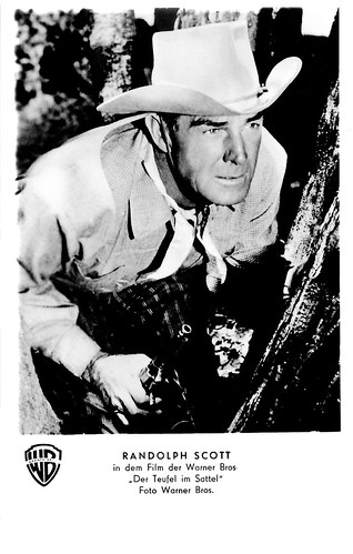 Randolph Scott in Tall Man Riding (1955)