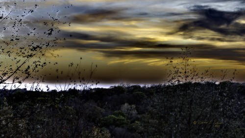 Glorious Sunset From A Lookout Point by elpeterso69, The Loess Hills is a set of high bluffs that run along the east side of the Missouri River. Waubonsi