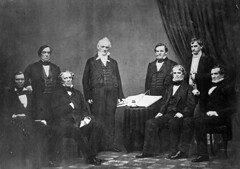 Buchanan Cabinet. Far Left-Jacob Thompson