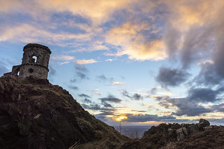 Sunset from Mow Cop