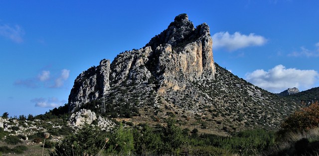 Kyrenia Mountains, Turkish Republic Of North Cyprus.