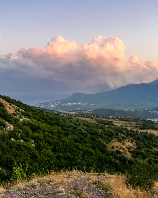 View from Mount Demerdzhi