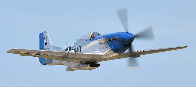 North American P-51D Mustang 44-73656 as 44-14237 USAAF and USAF NL51VL