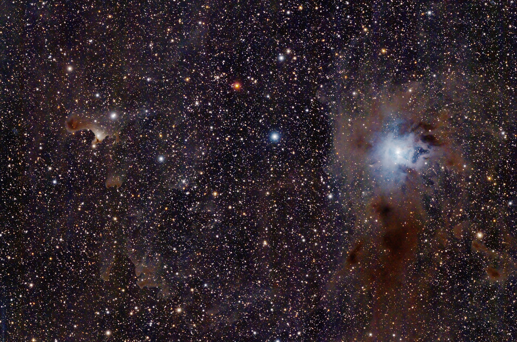 Iris Nebula and Ghosts with AP130 October 2022