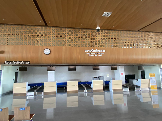 betong international airport check in counter