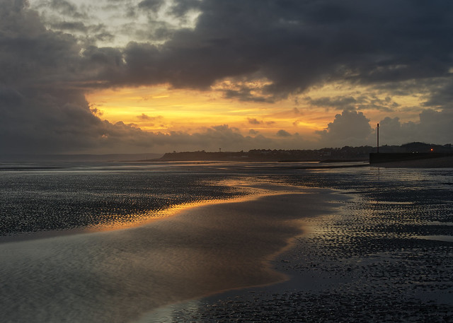 Bulverhythe Sunset - St Leonards On Sea