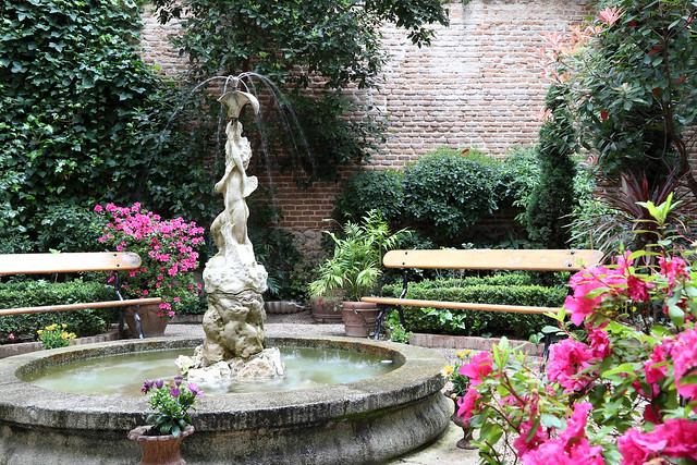 Jardín del Magnolio del Museo Nacional del Romanticismo