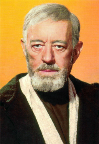 Alec Guinness in Star Wars - Episode IV - A New Hope (1977)