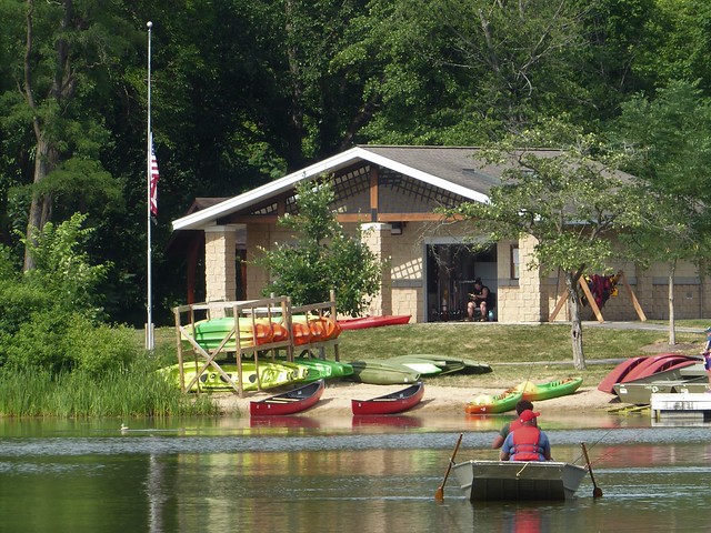 Wheaton, IL, Herrick Lake Forest Preserve, Boat House
