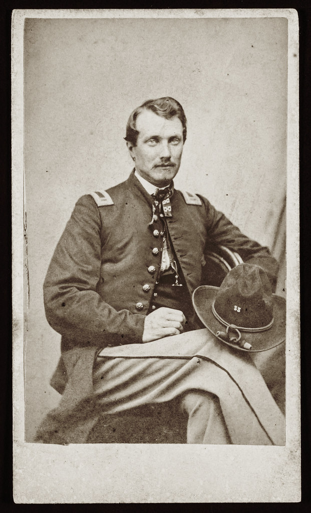 Capt. Caleb Philbrick of Co. H, 6th Massachusetts Infantry… | Flickr