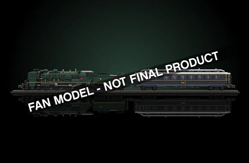 Fan Model - Not Final Product Graphic - Orient Express