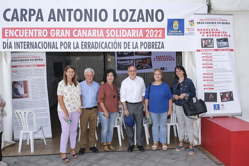 Carpa principal del Encuentro Gran Canaria Solidario 2022