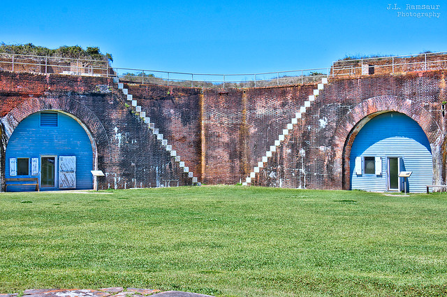 Enclosed Casemates - Fort Morgan State Historic Site - Gulf Shores, Alabama