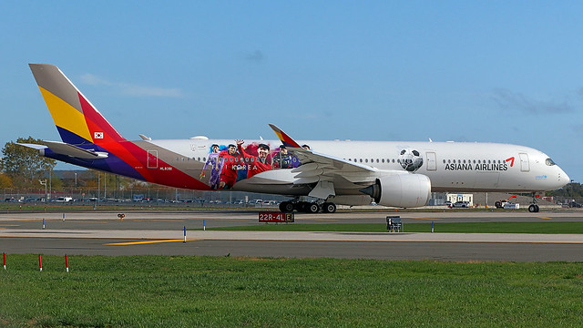 HL8381 | Airbus A350-941 | Asiana Airlines (special 
