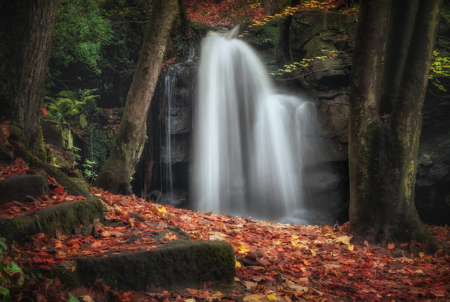 Derbyshire Waterfall