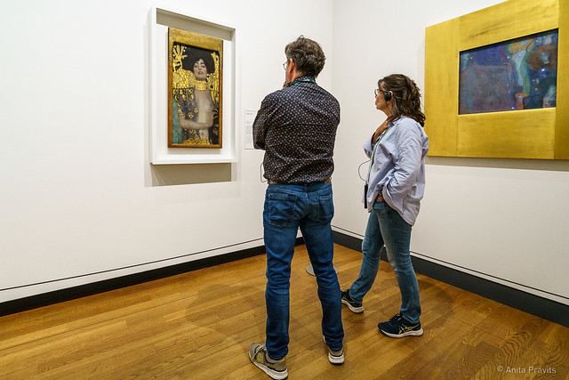 Gustav Klimt: Judith & Holofernes (Judith I), 1901. Gustav Klimt: Irrlichter / Will-o'-the-Wisp, 1903