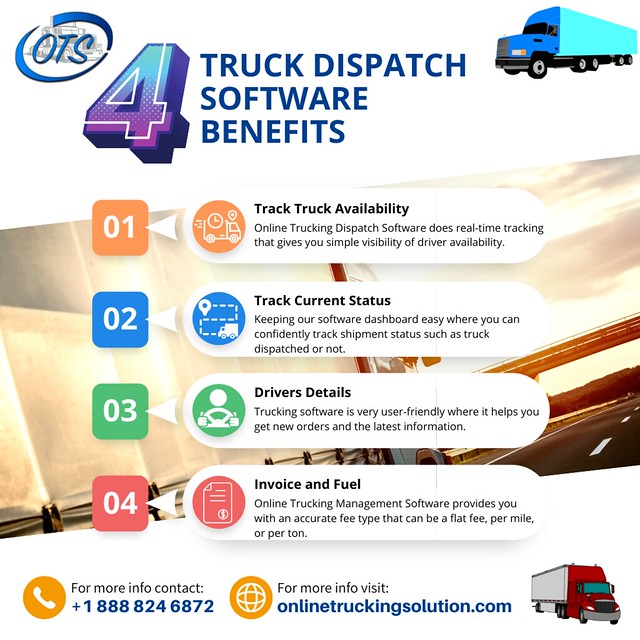 Truck Dispatch Software Benefits - 1