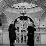 26 октября 2022, Литургия в день обретения мощей сщмч. Фаддея, архиеп. Тверского, в Вознесенском соборе (Тверь)