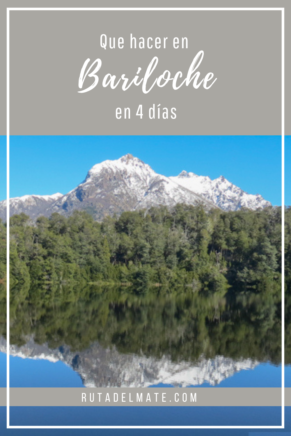 Que hacer en Bariloche en 4 días