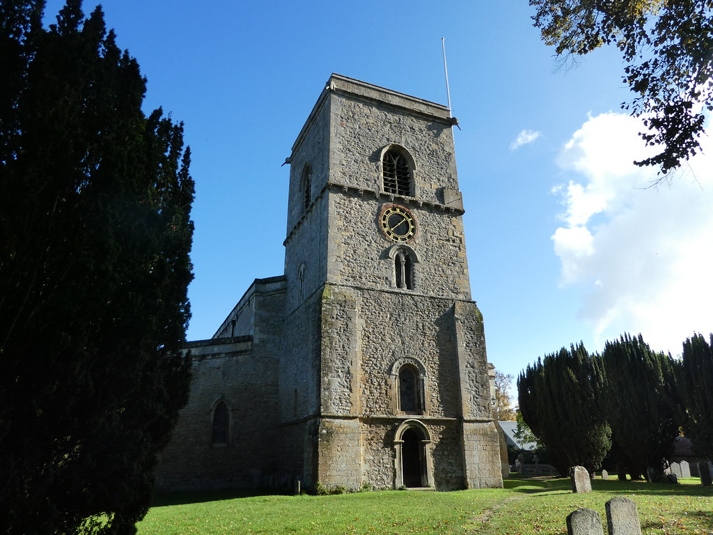 Norman church, Sutton Courtenay